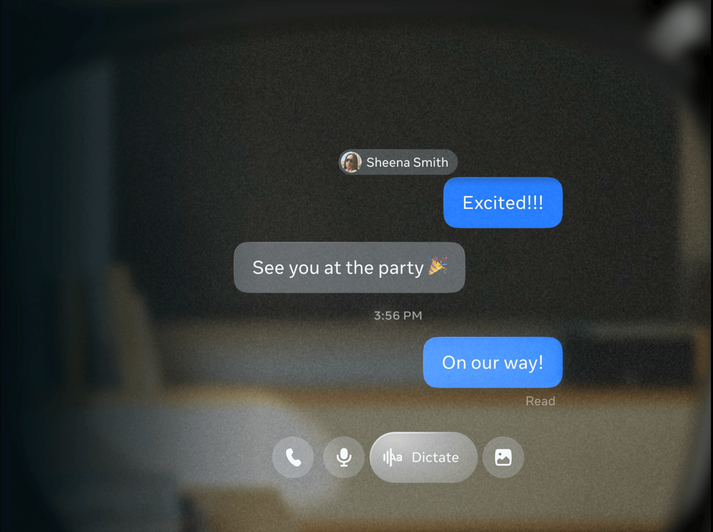 Message Reactions — pinch to react with emojis in conversation.